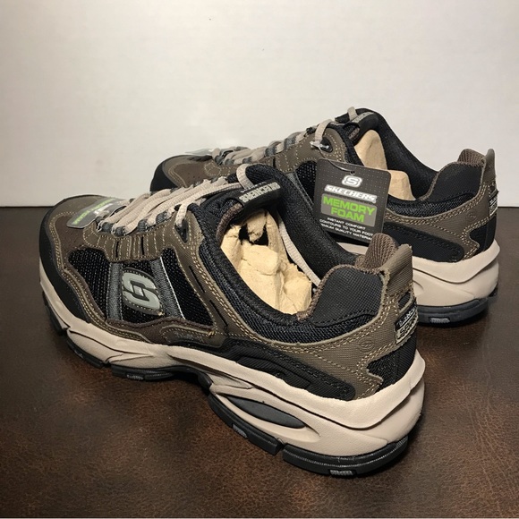 Mens Skechers Vigor 2.0 Trait Trail Sneakers - Picture 2 of 8
